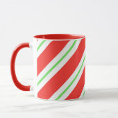 WeihnachtenTasse-süßigkeit Stock Striped Tasse (Links)