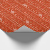 Weihnachtenverpackungspapier Rot Geschenkpapier (Ecke)