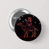 WeihnachtenWIseman Stern-Kamel ZZ H 2016 Button (Vorne & Hinten)