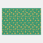 Weihnachtgold Geschenkpapier Set (Vorderseite 2)