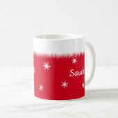 Weihnachtkalorien Dont Count Funny Personalisiert Kaffeetasse (VorderseiteRechts)