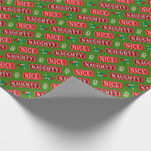 Weihnachtlich Böse und Schön Geschenkpapier