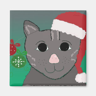 Weihnachtlich dekoriert magnet