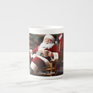 Weihnachtlich Festliches Vintage Traditionelles We Porzellantasse