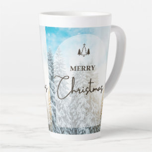 weihnachtlich gestalteter Latte-Mug Milchtasse
