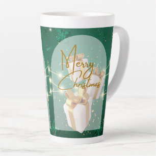 weihnachtlich gestalteter Latte-Mug Milchtasse
