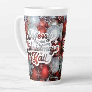 weihnachtlich gestalteter Latte-Mug Milchtasse
