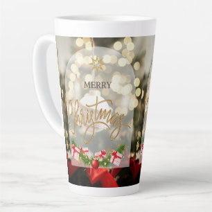 weihnachtlich gestalteter Latte-Mug Milchtasse