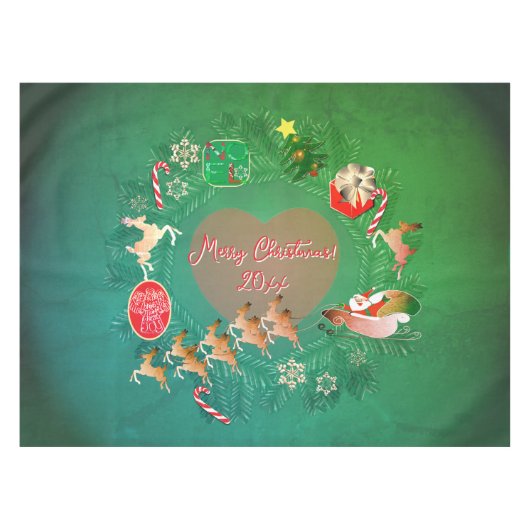 Weihnachtlich Tischdecke (Vorderseite (Horizontal))