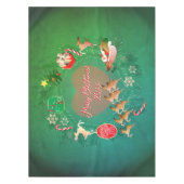 Weihnachtlich Tischdecke (Vorderseite)