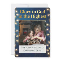 Weihnachtliche christliche Herrlichkeit Gottes Ein