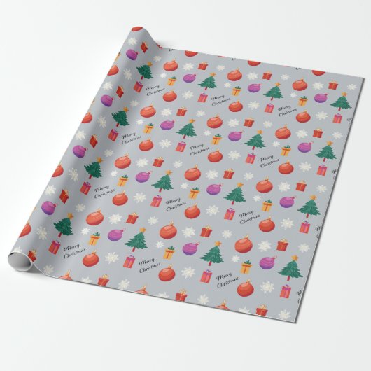 Weihnachtliche Festtage  Geschenkpapier (Ungerollt)