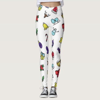 Weihnachtliche Festtags-Leggings für Frauen Leggings