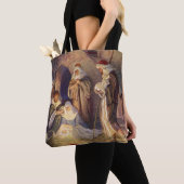 Weihnachtliche Geburt Christi, 3 Hirten und Jesus Tasche (Von Nahem)