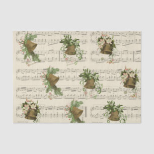 Weihnachtliche Glockmusik Seidenpapier