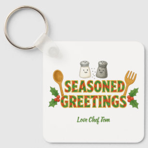 Weihnachtliche Grüße der Saison Schlüsselanhänger
