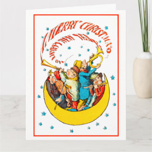 Weihnachtliche Grüße und ein frohes Neues Jahr auf Karte