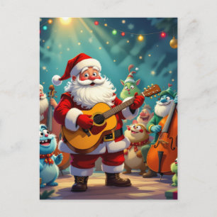 Weihnachtliche Harmonie“100 Feiertagspostkarte