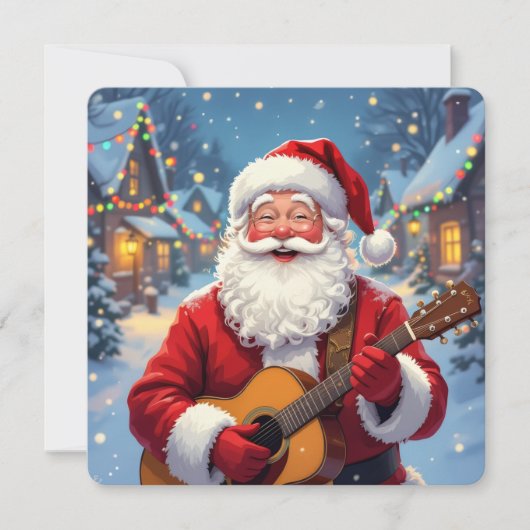 Weihnachtliche Harmonie“103 Feiertagskarte (Vorderseite)