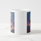 Weihnachtliche Harmonie“129 Jumbo-Tasse (Vorderseite)