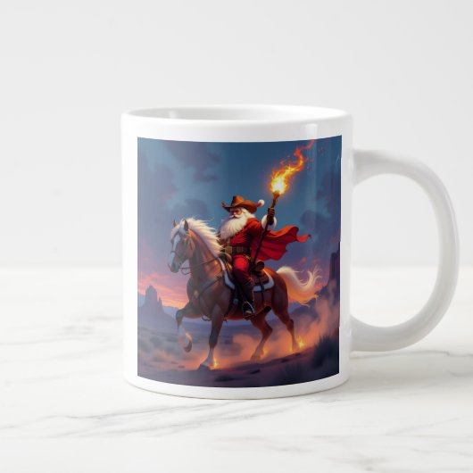 Weihnachtliche Harmonie“129 Jumbo-Tasse (Rechts)