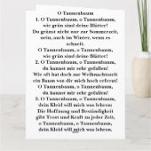 Weihnachtliche Harmonie“139 Karte (Rückseite)