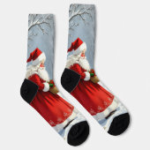 „Weihnachtliche Harmonie“17 Socken (Rechts)