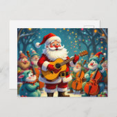 Weihnachtliche Harmonie“98 Feiertagspostkarte (Vorne/Hinten)