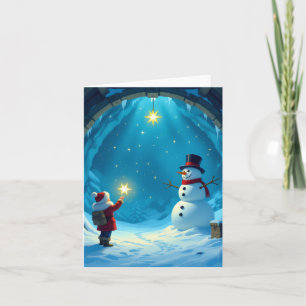 „Weihnachtliche Harmonie“ Feiertagskarte