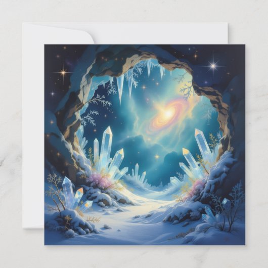 „Weihnachtliche Harmonie“ Feiertagskarte (Vorderseite)