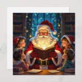 „Weihnachtliche Harmonie“ Feiertagskarte (Vorne/Hinten)