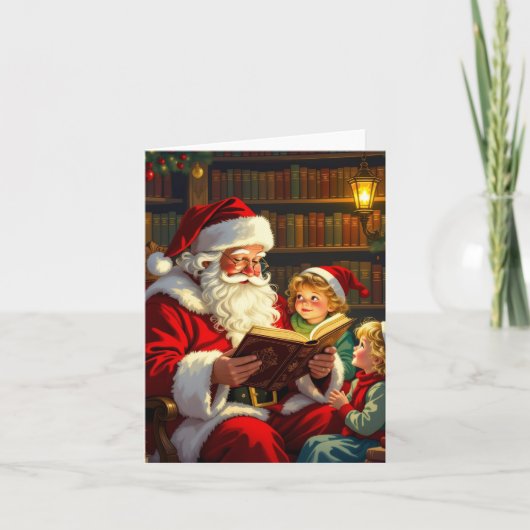 „Weihnachtliche Harmonie“ Feiertagskarte (Vorderseite)