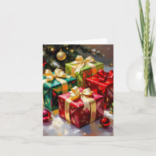 „Weihnachtliche Harmonie“ Feiertagskarte