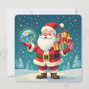 „Weihnachtliche Harmonie“ Feiertagskarte