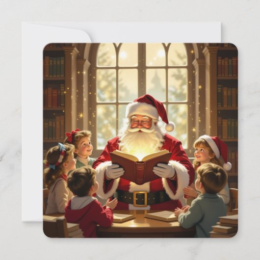 „Weihnachtliche Harmonie“ Feiertagskarte (Vorderseite)