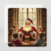 „Weihnachtliche Harmonie“ Feiertagskarte (Vorne/Hinten)