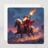 „Weihnachtliche Harmonie“ Feiertagskarte (Vorne/Hinten)