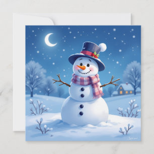 „Weihnachtliche Harmonie“ Feiertagskarte