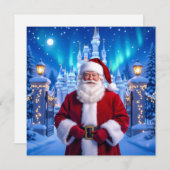 „Weihnachtliche Harmonie“ Feiertagskarte (Vorne/Hinten)