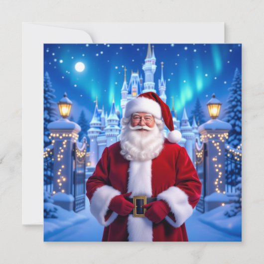 „Weihnachtliche Harmonie“ Feiertagskarte (Vorderseite)