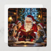 „Weihnachtliche Harmonie“ Feiertagskarte (Vorne/Hinten)