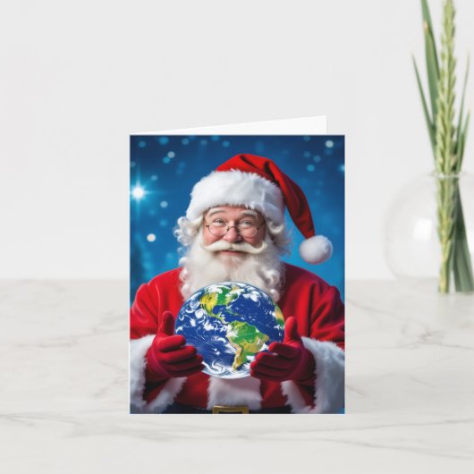 „Weihnachtliche Harmonie“ Feiertagskarte (Vorderseite)