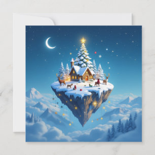 „Weihnachtliche Harmonie“ Feiertagskarte