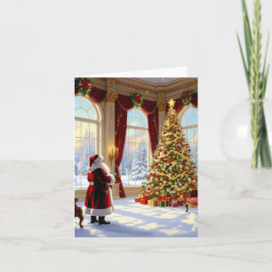 „Weihnachtliche Harmonie“ Feiertagskarte