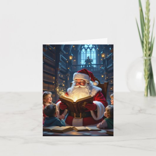 „Weihnachtliche Harmonie“ Feiertagskarte (Vorderseite)