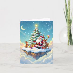 „Weihnachtliche Harmonie“ Feiertagskarte