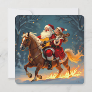 „Weihnachtliche Harmonie“ Feiertagskarte