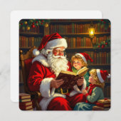 „Weihnachtliche Harmonie“ Feiertagskarte (Vorne/Hinten)