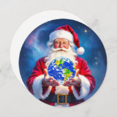 „Weihnachtliche Harmonie“ Feiertagskarte (Vorne/Hinten)