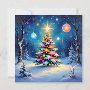 „Weihnachtliche Harmonie“ Feiertagskarte